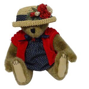 Vintage Boyds Collection Archive Series Jointed Bear 90s with Outfit 16 inch